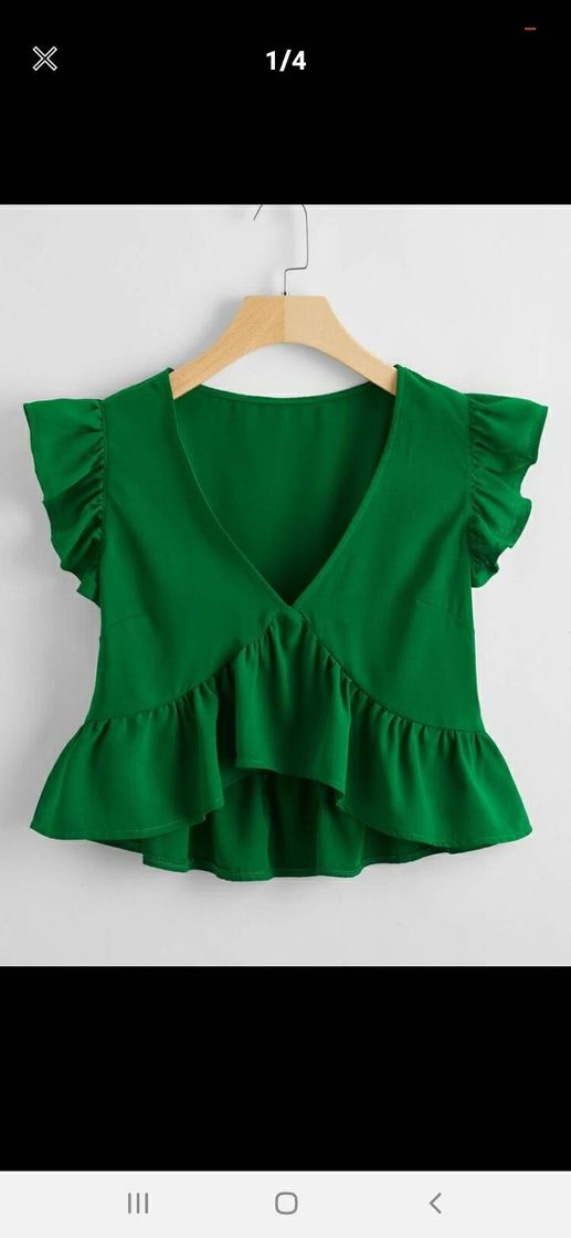 Blusa de volantes 