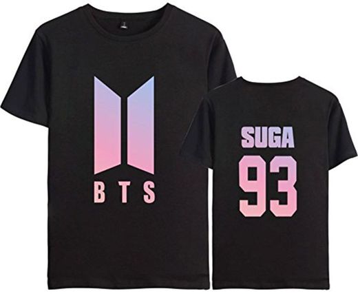 EMILYLE Unisex T-Shirt Bangtan Boys BTS Jimin J-Hope V Jung Kook Suga