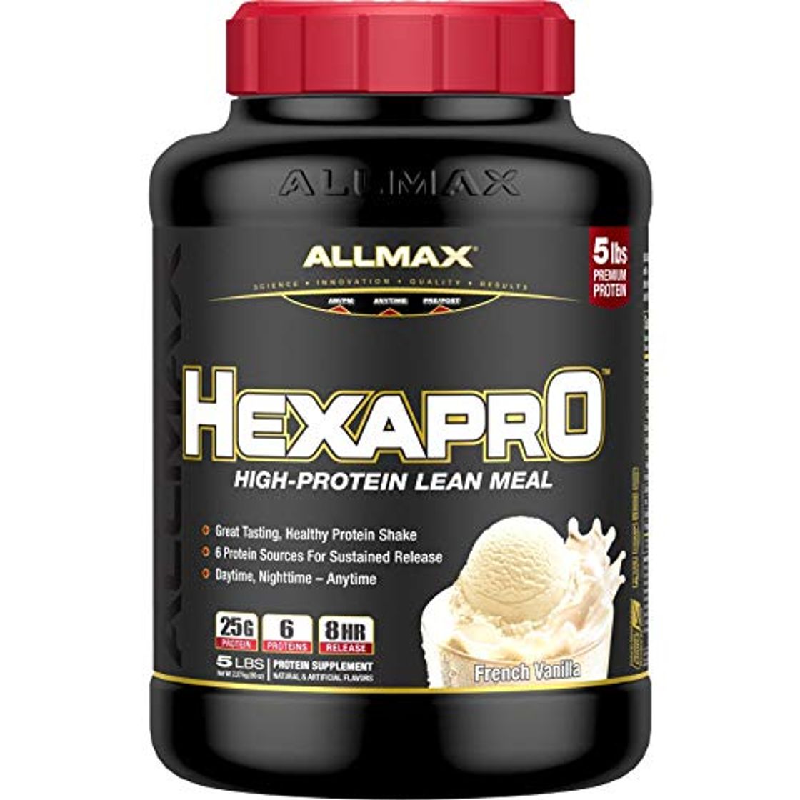 Producto Allmax Nutrition HexaPro French Vanilla 5 lbs