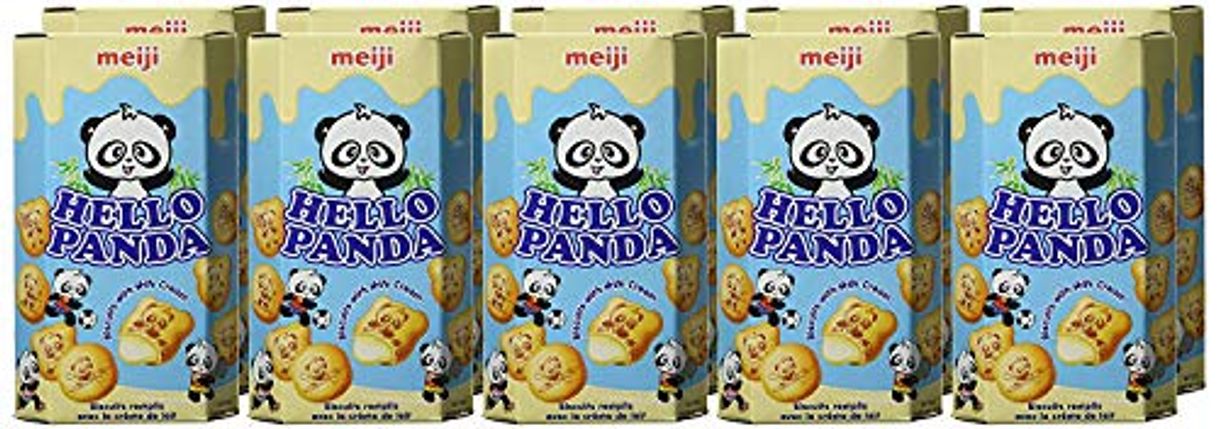 Product Meiji Hello Panda Galletas con leche Sabor Relleno 50g