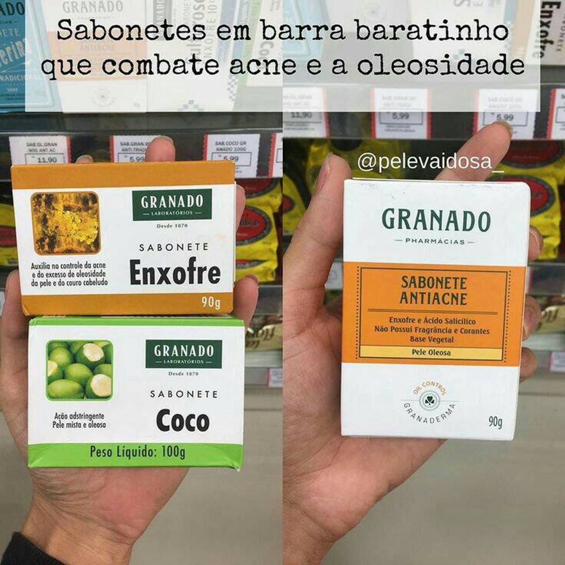 Fashion Sabonetes em barra baratinho que combate a acne e a oleosida