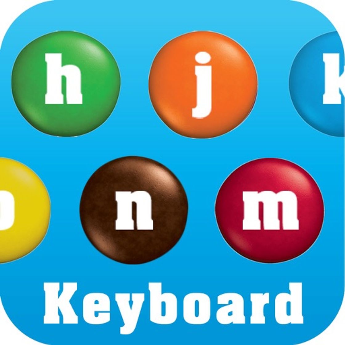 App M&M'S KEYBOARD