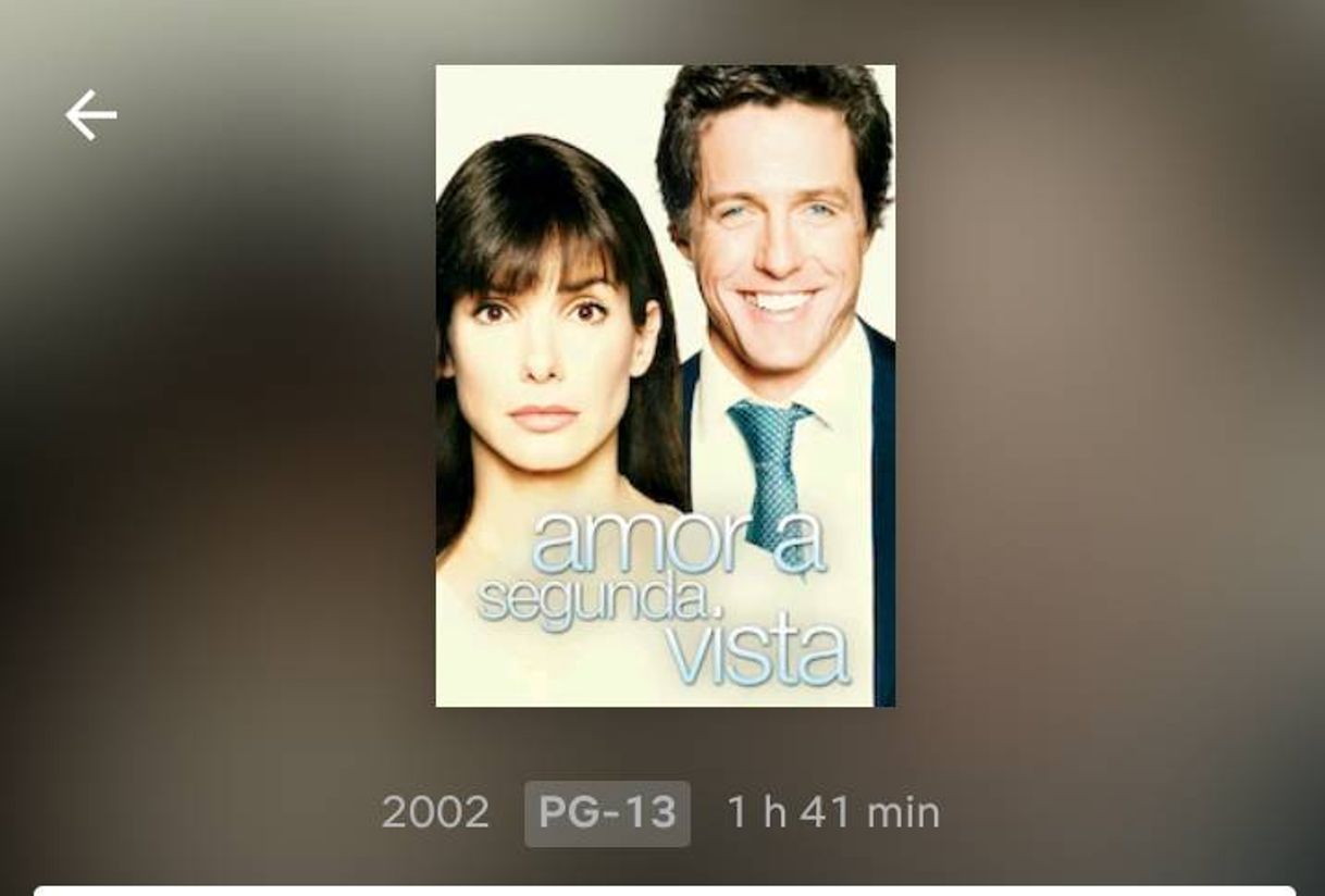 Película Amor a segunda vista 