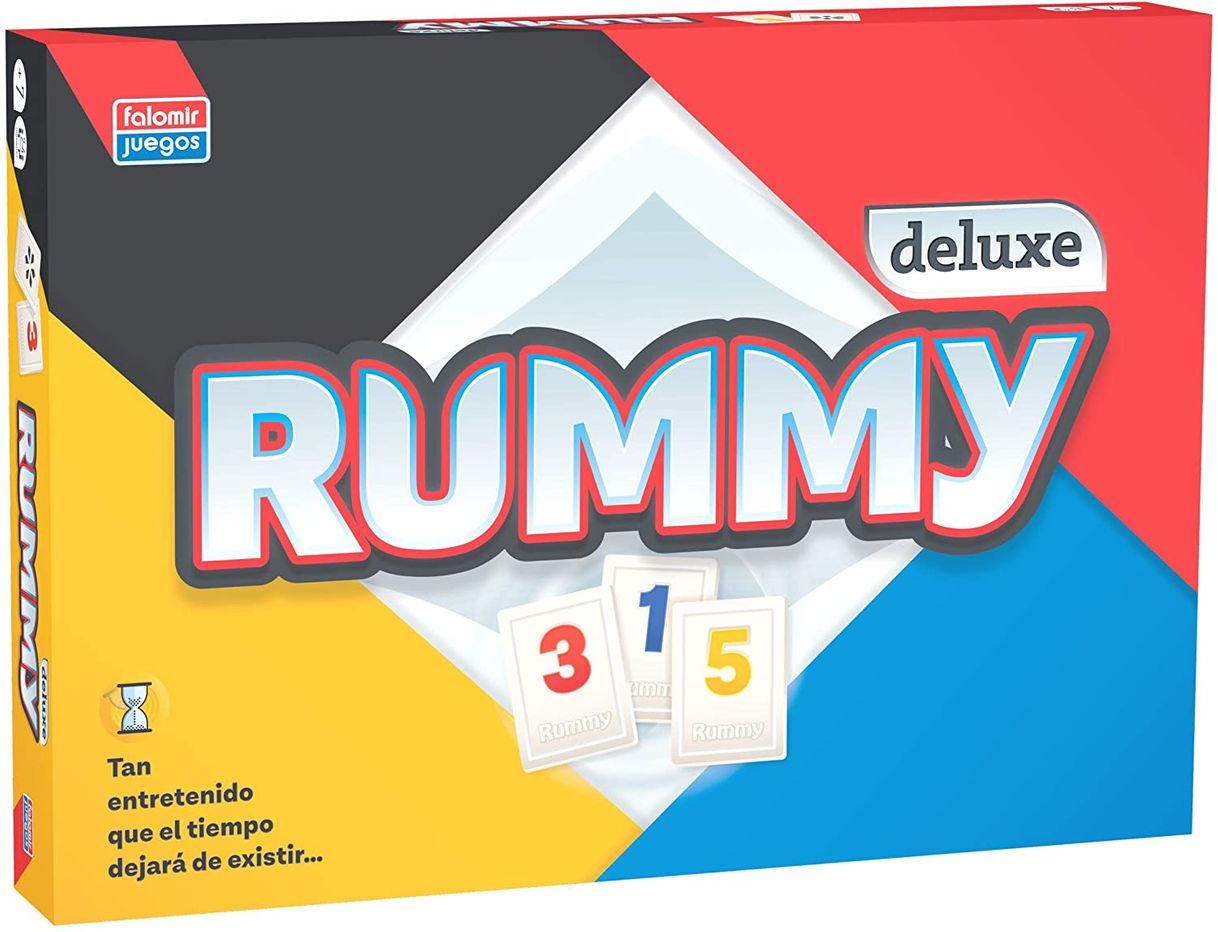 Product Falomir- Deluxe Rummy de Luxe Mesa. Juego Clásico.