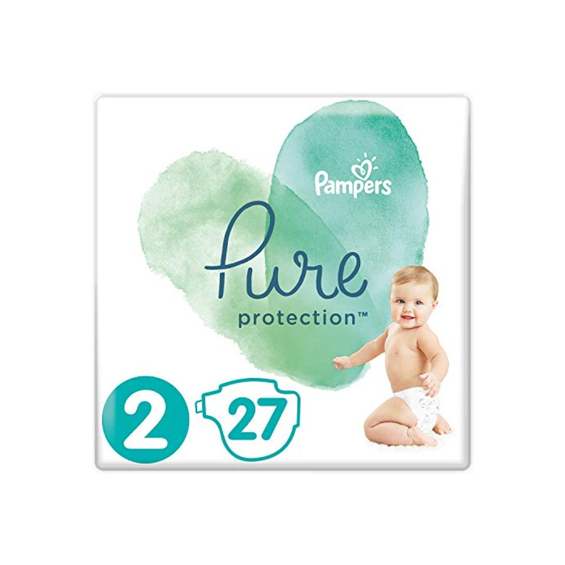 Product Pampers Pure Protection 81685098 pañal desechable Niño/niña 2 27 pieza