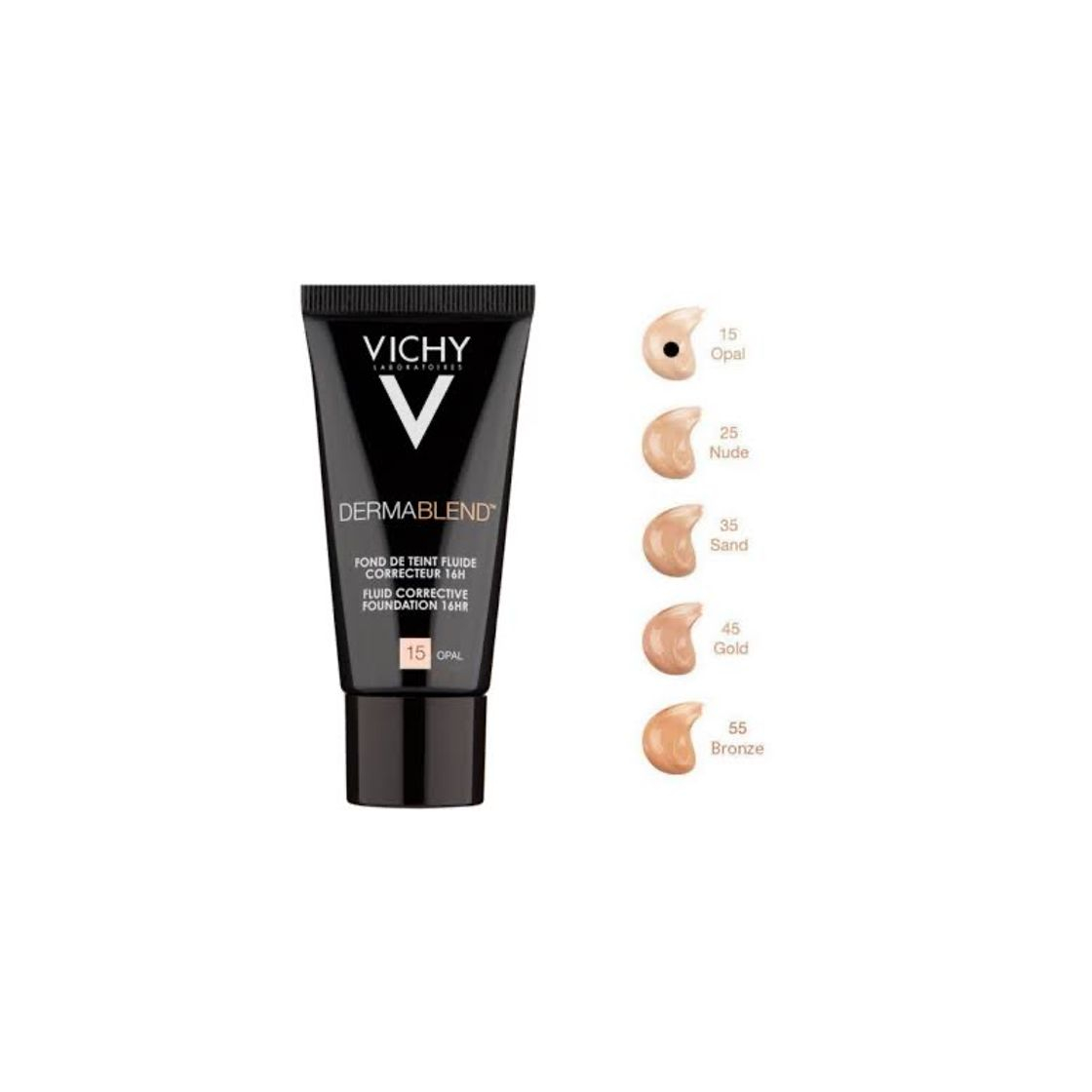 Beauty Vichy Dermablend Base de Maquillaje Fluida Correctora 55