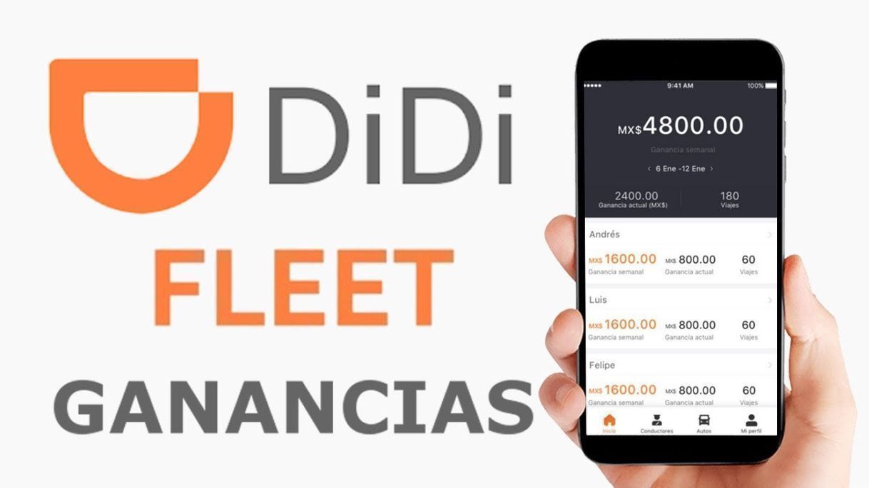 App DiDi fleet