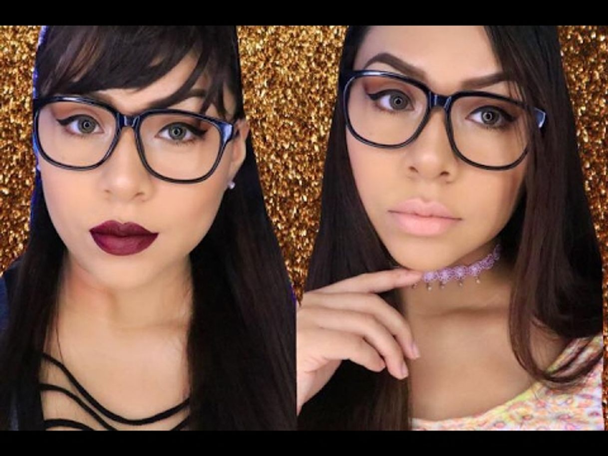 Social MAQUILLAJE CON ANTEOJOS 🤓😍