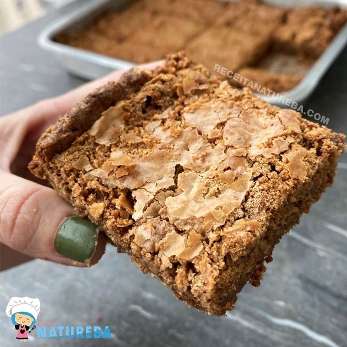 Moda BROWNIE DE AVEIA FIT: aperte para ver a receita!!