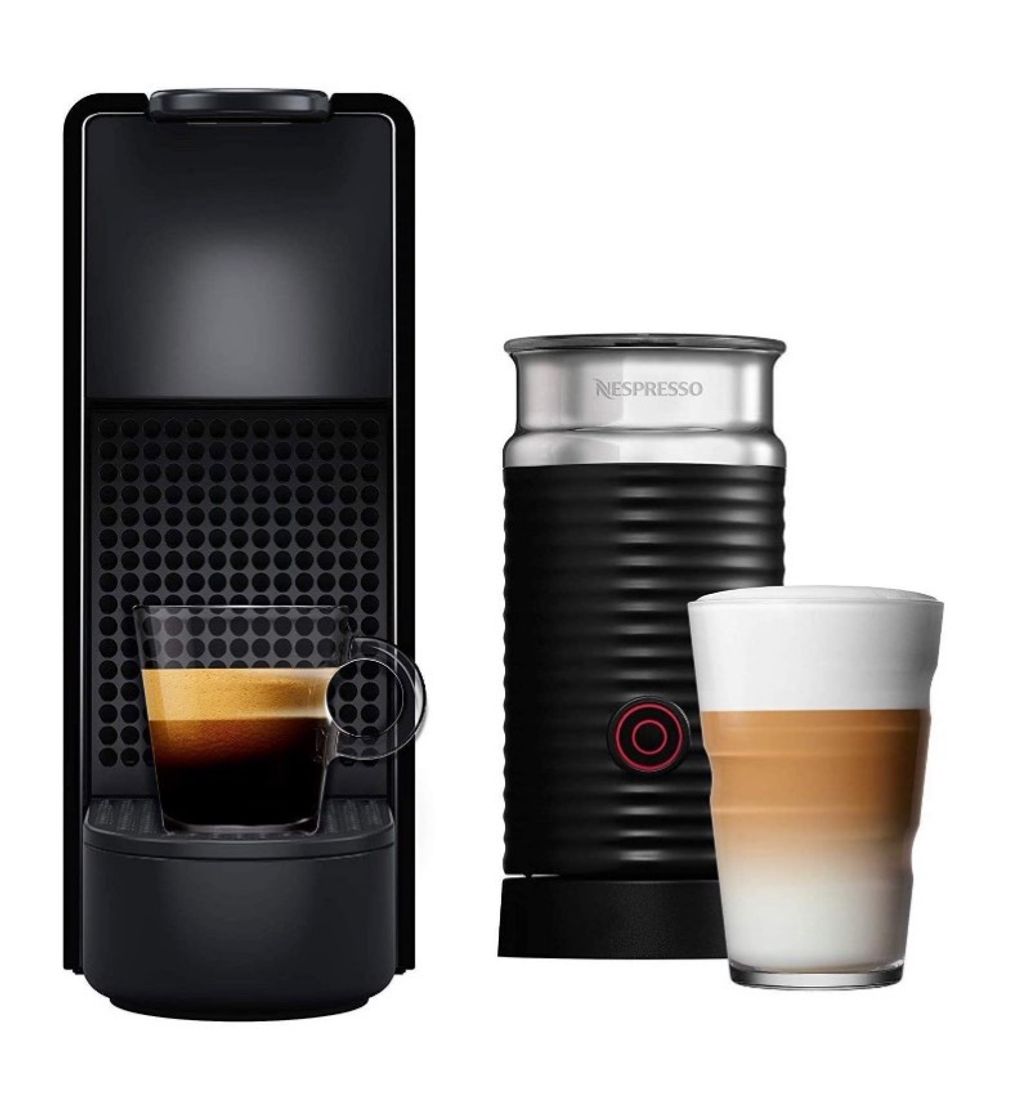 Fashion NESPRESSO Cafetera Essenza Mini con Espumadora de leche