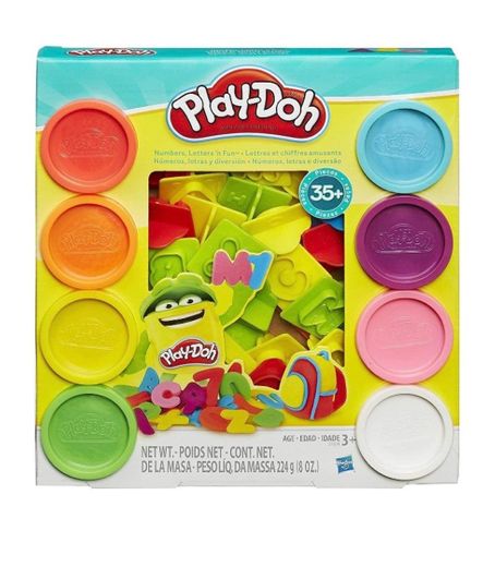 Play Doh Números, letras y diversión .