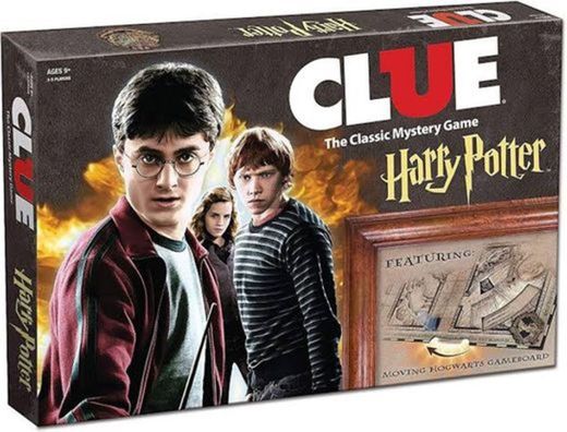 HARRY POTTER Cluedo 40X26-+9 Años, multicolor, Sin tañosllaños