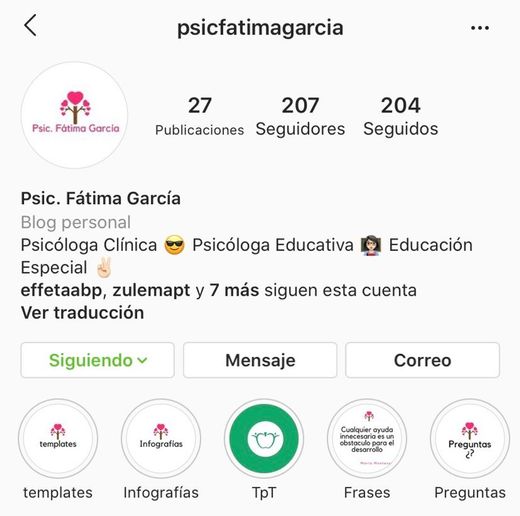 Psic. Fátima García 