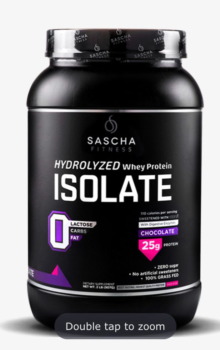 Producto Proteína Sascha Fitness