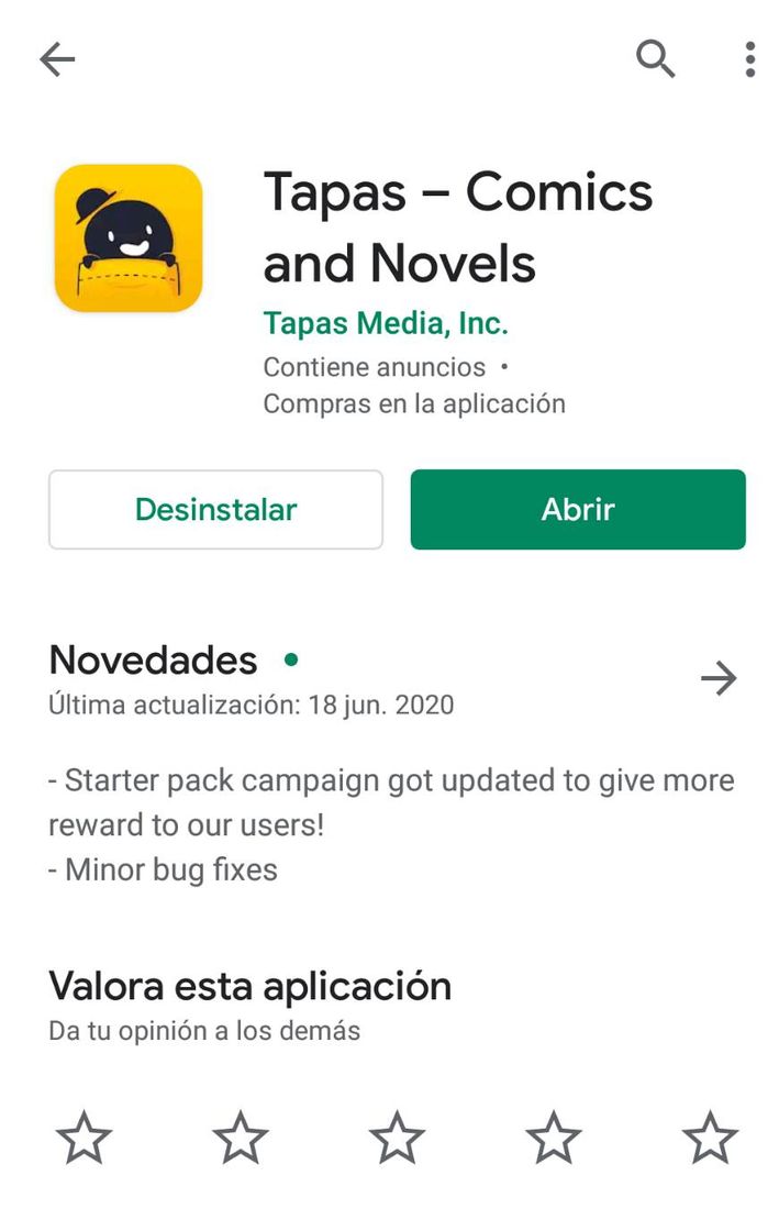 Aplicaciones Tapas – Comics and Novels - Apps on Google Play