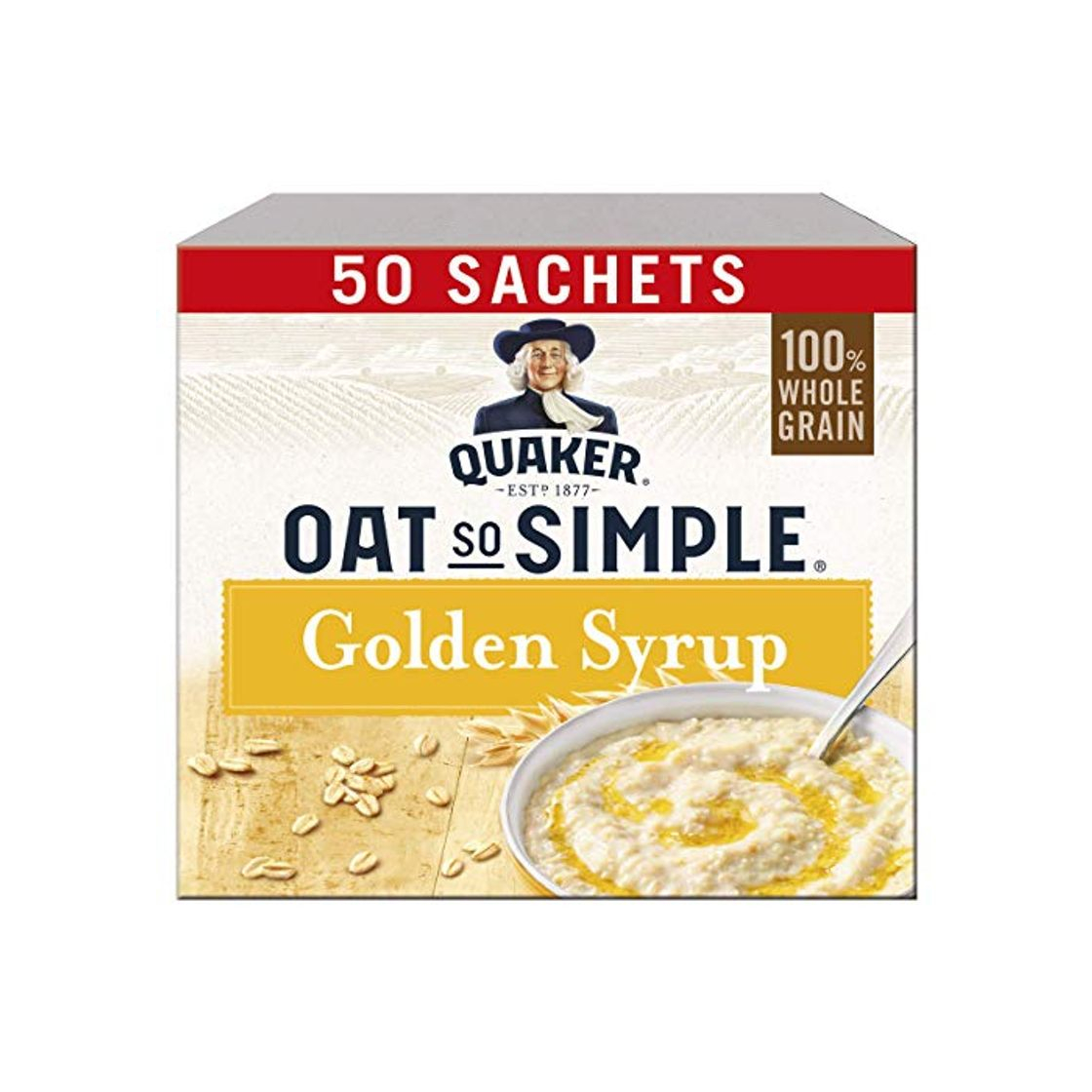 Product Quaker Oat So Simple Golden Syrup Gachas de avena