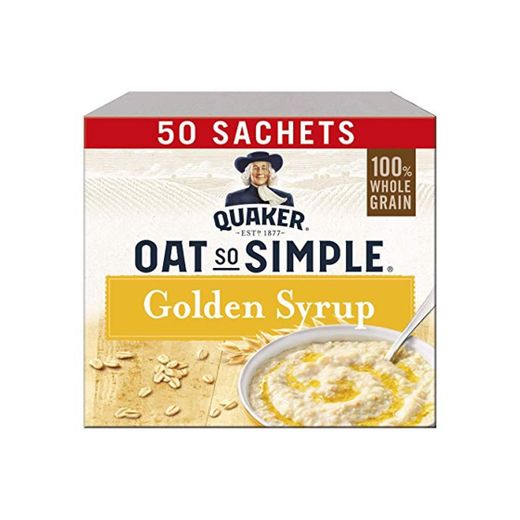 Quaker Oat So Simple Golden Syrup Gachas de avena