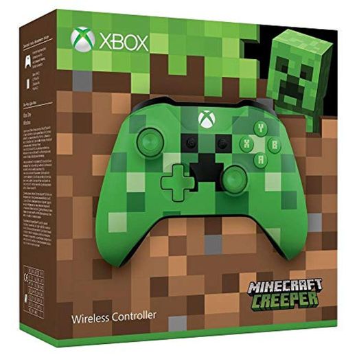 Microsoft - Mando Inalámbrico: Edición Limitada Minecraft Creeper