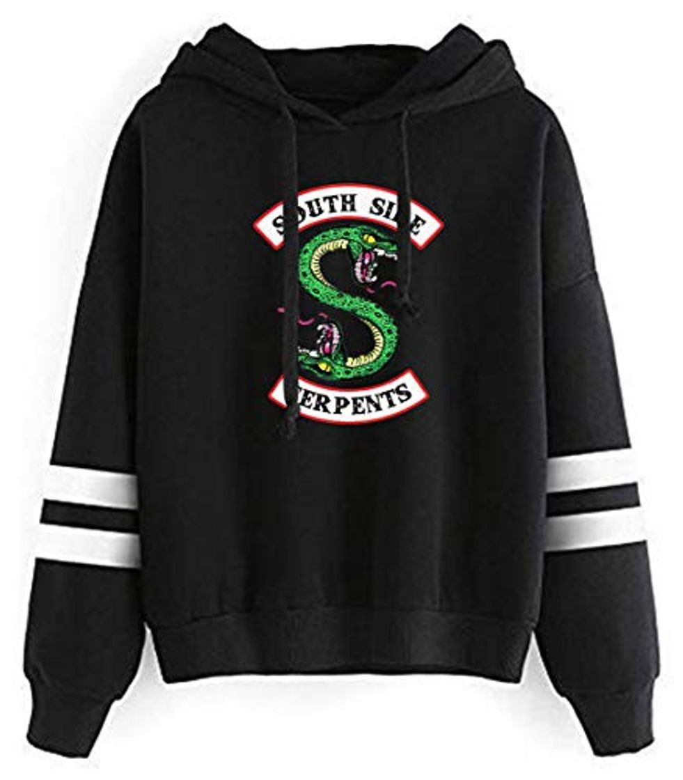 Social HUASON Riverdale Ropa Sudaderas con Capucha Impresión de South Side Serpents Hoodie