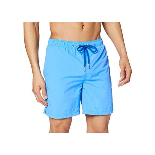 GANT Basic Swim Shorts Long Cut Pantalones Cortos, Azul