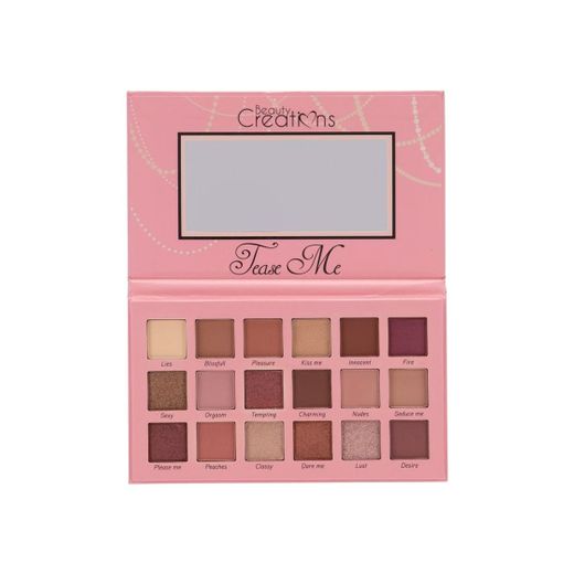 TEASE ME EYESHADOW PALETTE - beauty creations cosmetics