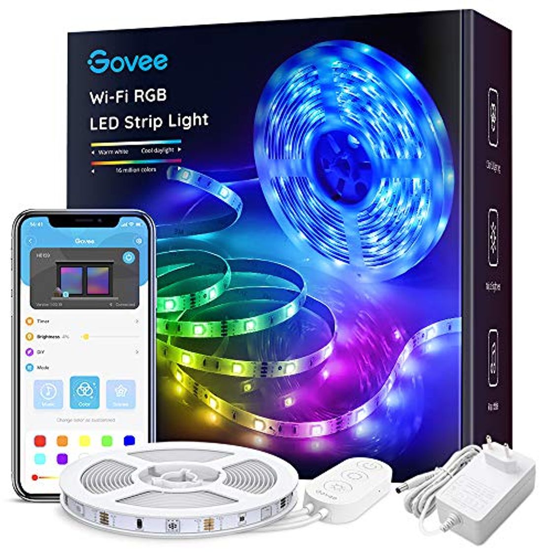 Producto Govee WiFi Tiras LED 5M Alexa