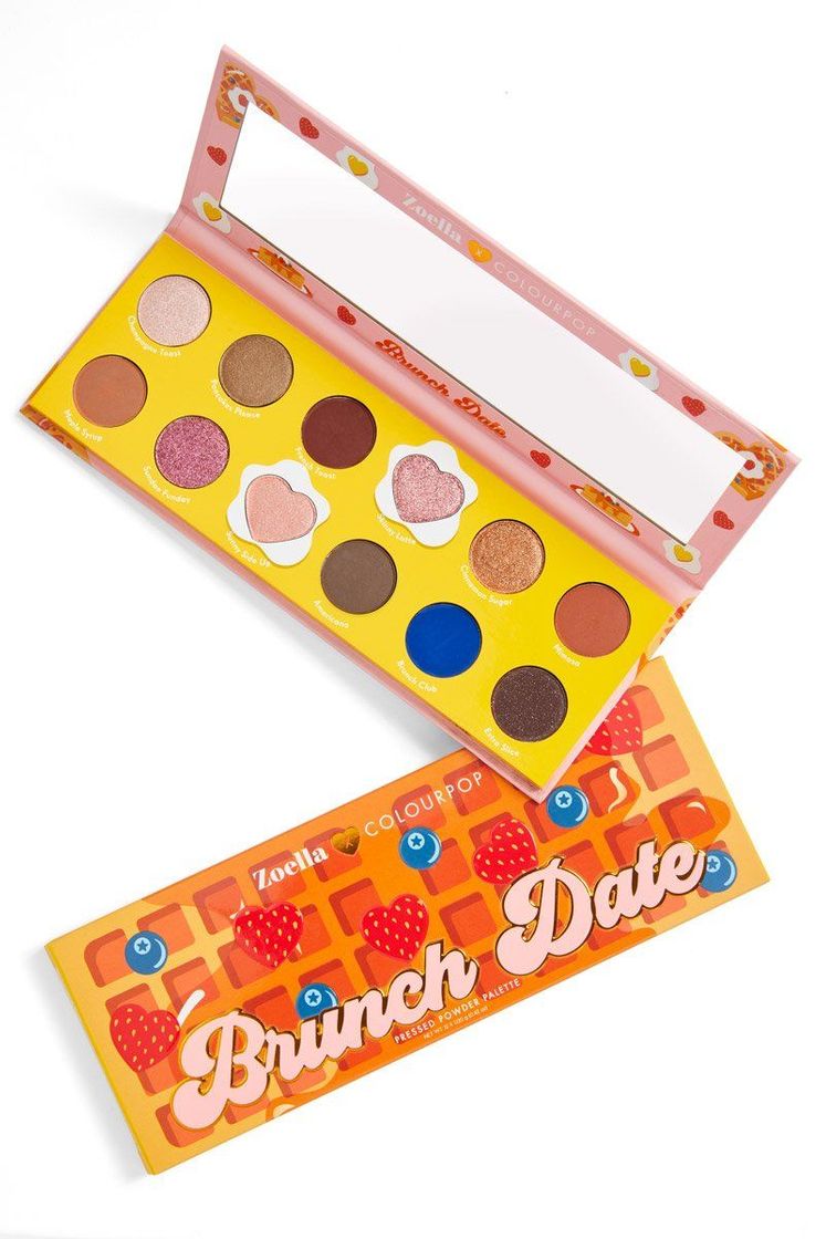 Social Newest Long Lasting Colourpop X Zoella Makeup Brunch Date Eye