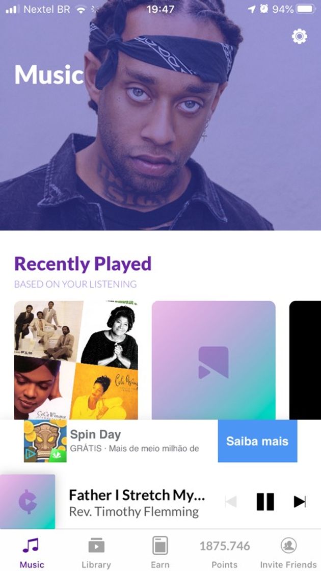 Fashion Current music app de música 🎶 