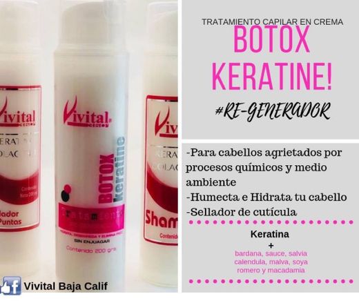 Tratamiento Botox Keratine