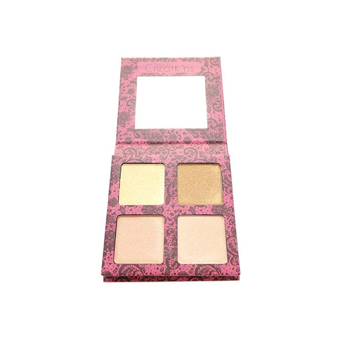 Producto Belleza creaciones Glow highlight paleta 4 polvo