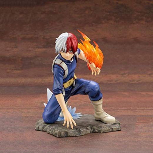 SYXISM Boku No Hero Academia Toy Estatua Todoroki Shoto Anime Modelo PVC