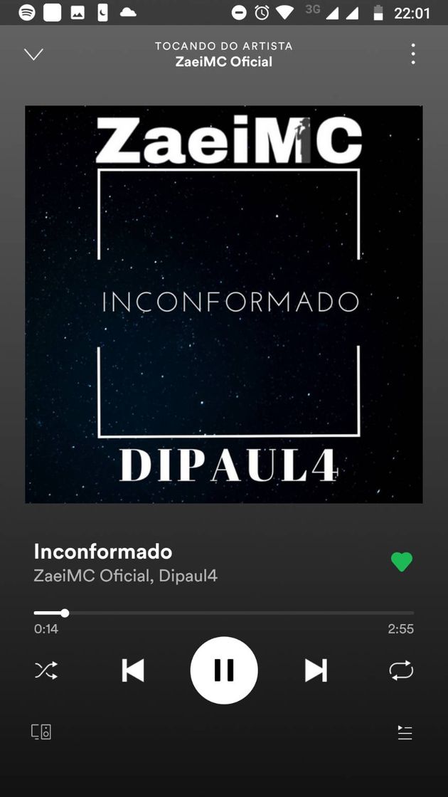 Music ZaeiMc feat. Dipaul4 - Inconformado