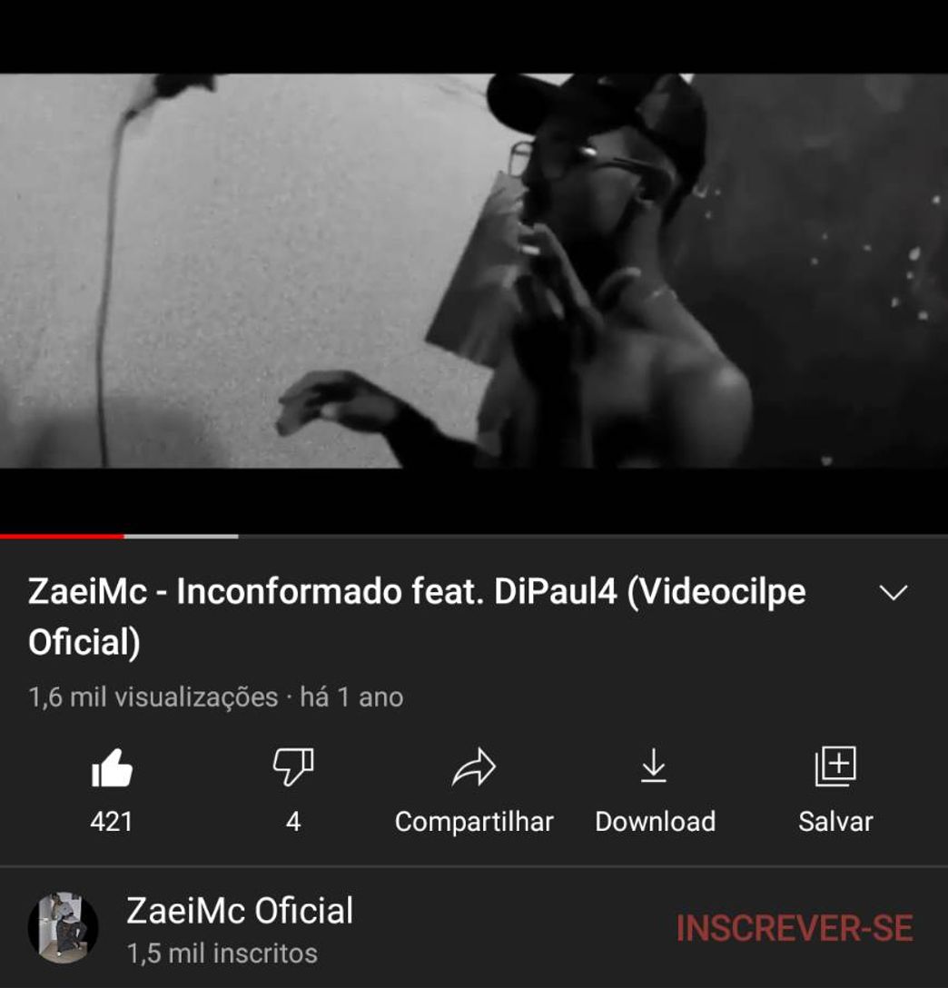 Canción ZaeiMc feat. Dipaul4 - Inconformado