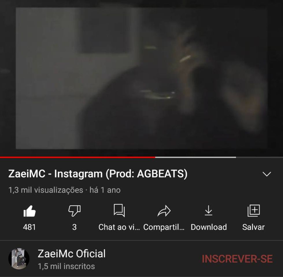 Canción ZaeiMc - Instagram