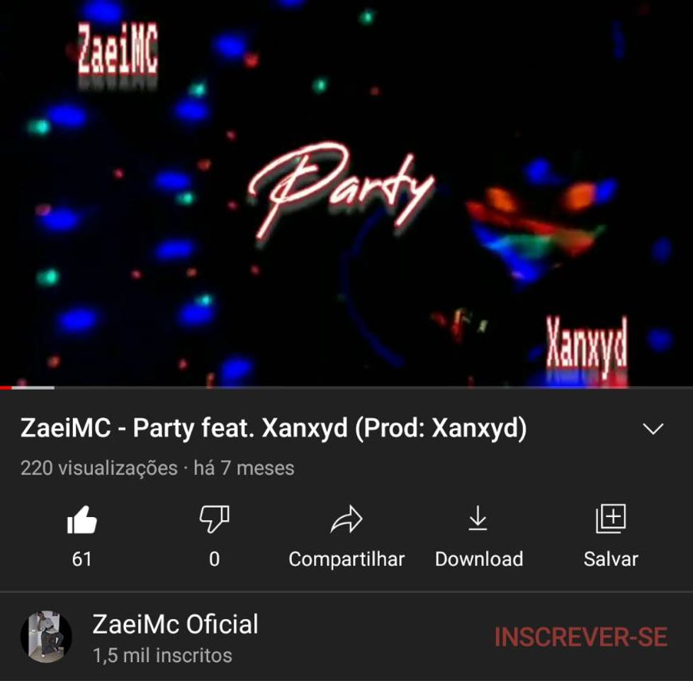 Canción ZaeiMc feat. Xanxyd - Party