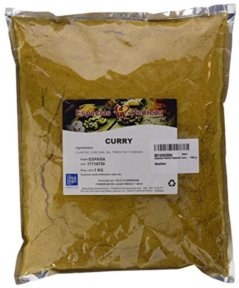 Producto Especias Pedroza Especias Curry