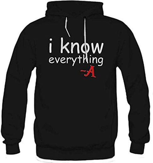 shanghao Pretty Little Liars I Know Everything Sudadera con Capucha