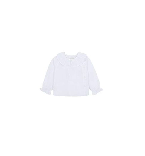 Gocco Camisa PLUMETI Blusa, Blanco