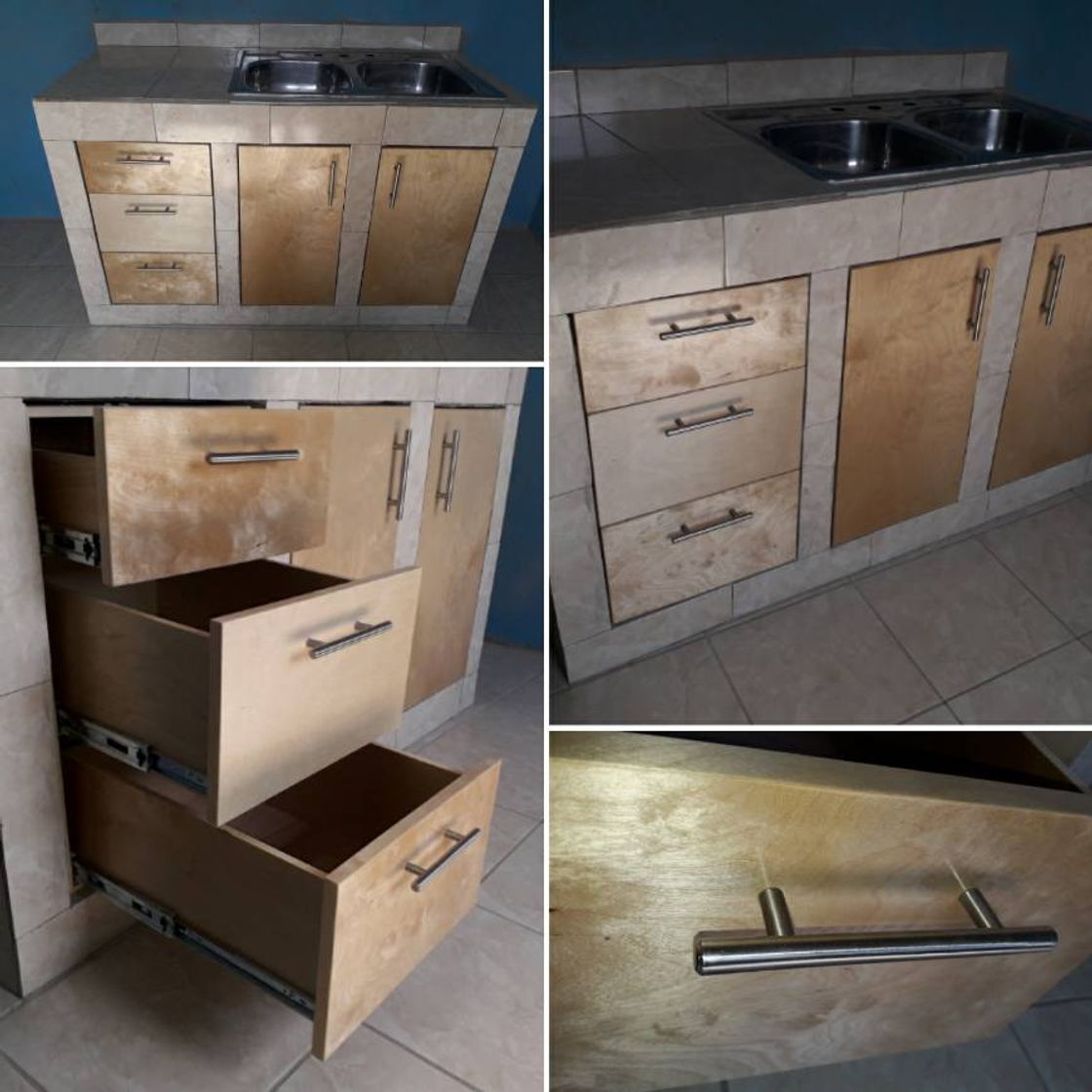 Fashion Puertas y cajones para mueble sink