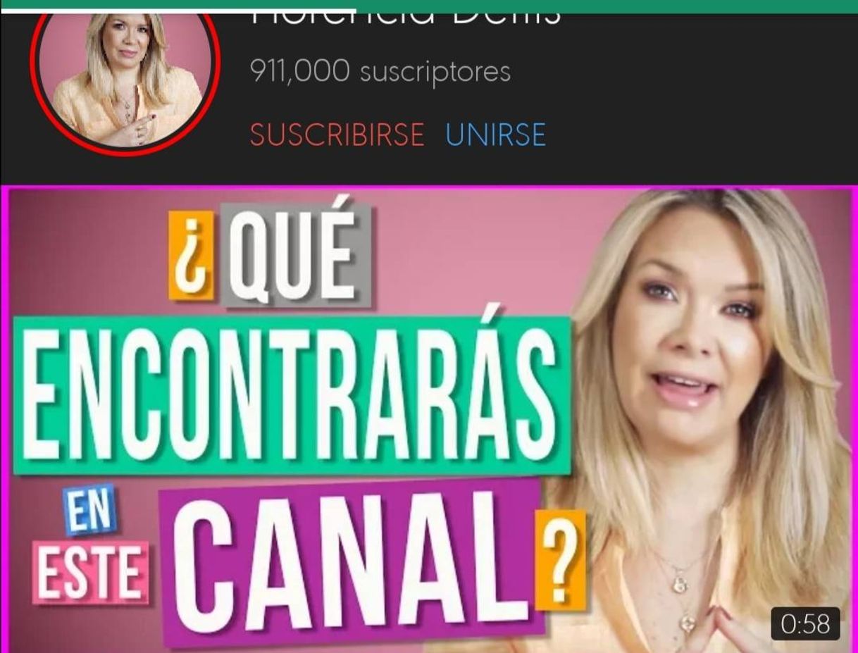 Moda Es un canal de yotube, donde encuentras temas sobre relacion