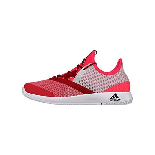 Adidas Adizero Defiant Bounce W, Zapatillas de Tenis para Mujer, Rojo