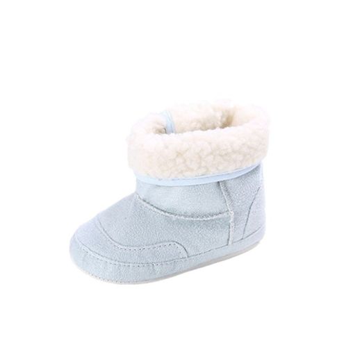 Zapatos de bebé Auxma Botas para la Nieve Suave de la suavidad