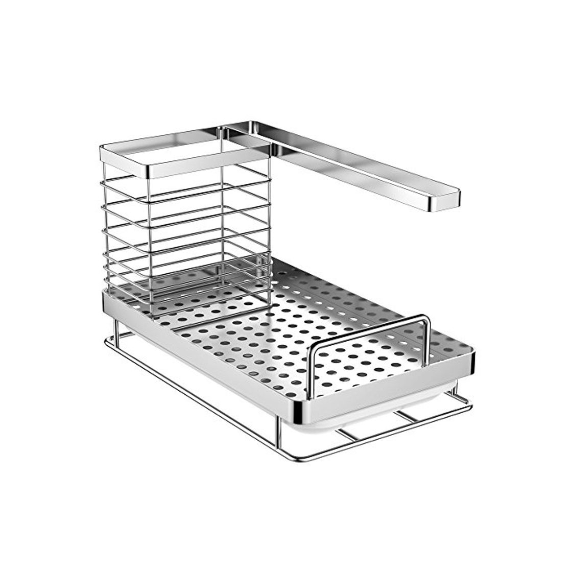 Social Oriware Organizador Sink Caddy Soporte para Utensilios de Cocina para el fregadero