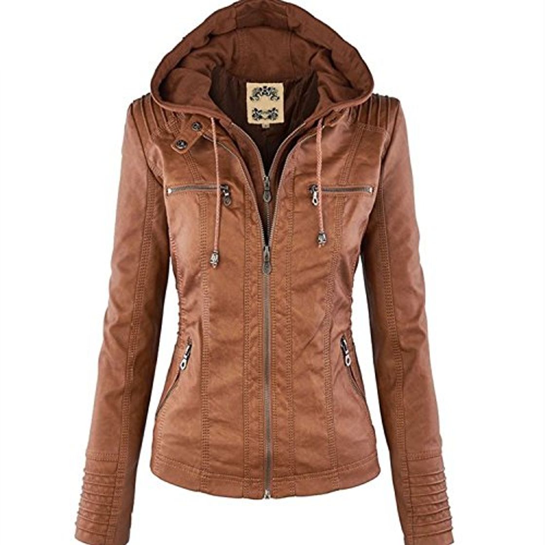 Moda Minetom Mujer Invierno Cremallera Jackets Chaquetas Deportiva Cuero Moto Cazadoras Imitacion Piel