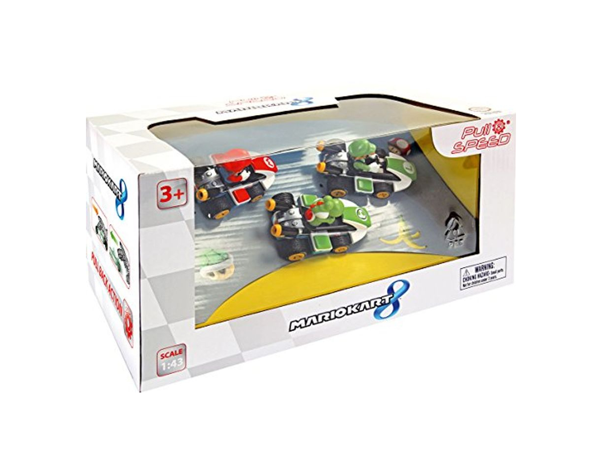 Products Pull & Speed 15813010, Nintendo Mario Kart 8, 3 Vehículos