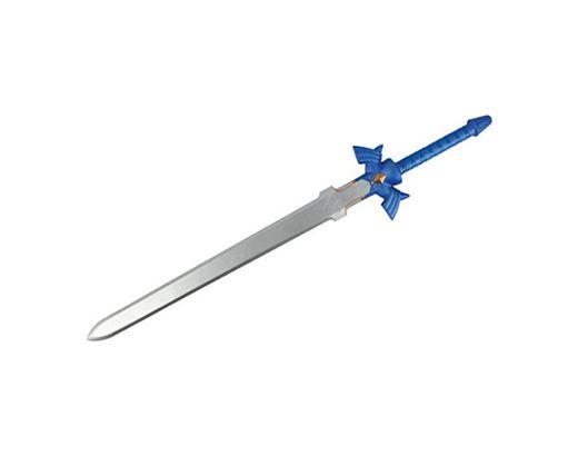 Legend of Zelda Cosplay Hylian Sword Link Tri Force Life Size Knight Sword [Importación Inglesa]