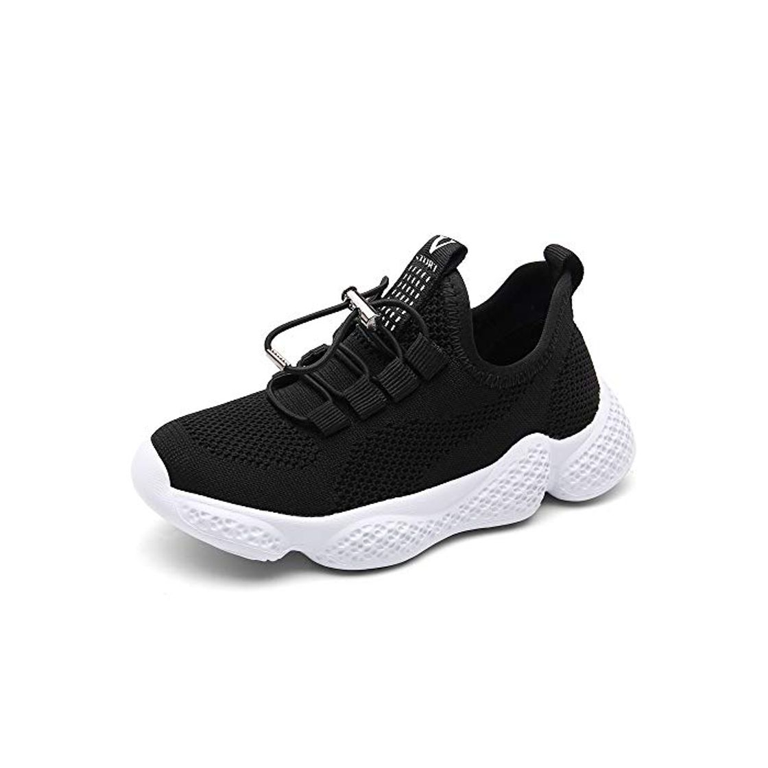 Producto Zapatos Deportivos Infantil Zapatillas Running Niño Sneakers Gimnasia Al Aire Muchachas Calzado Atletismo Ligero Respirable Niña Unisex Negro 32