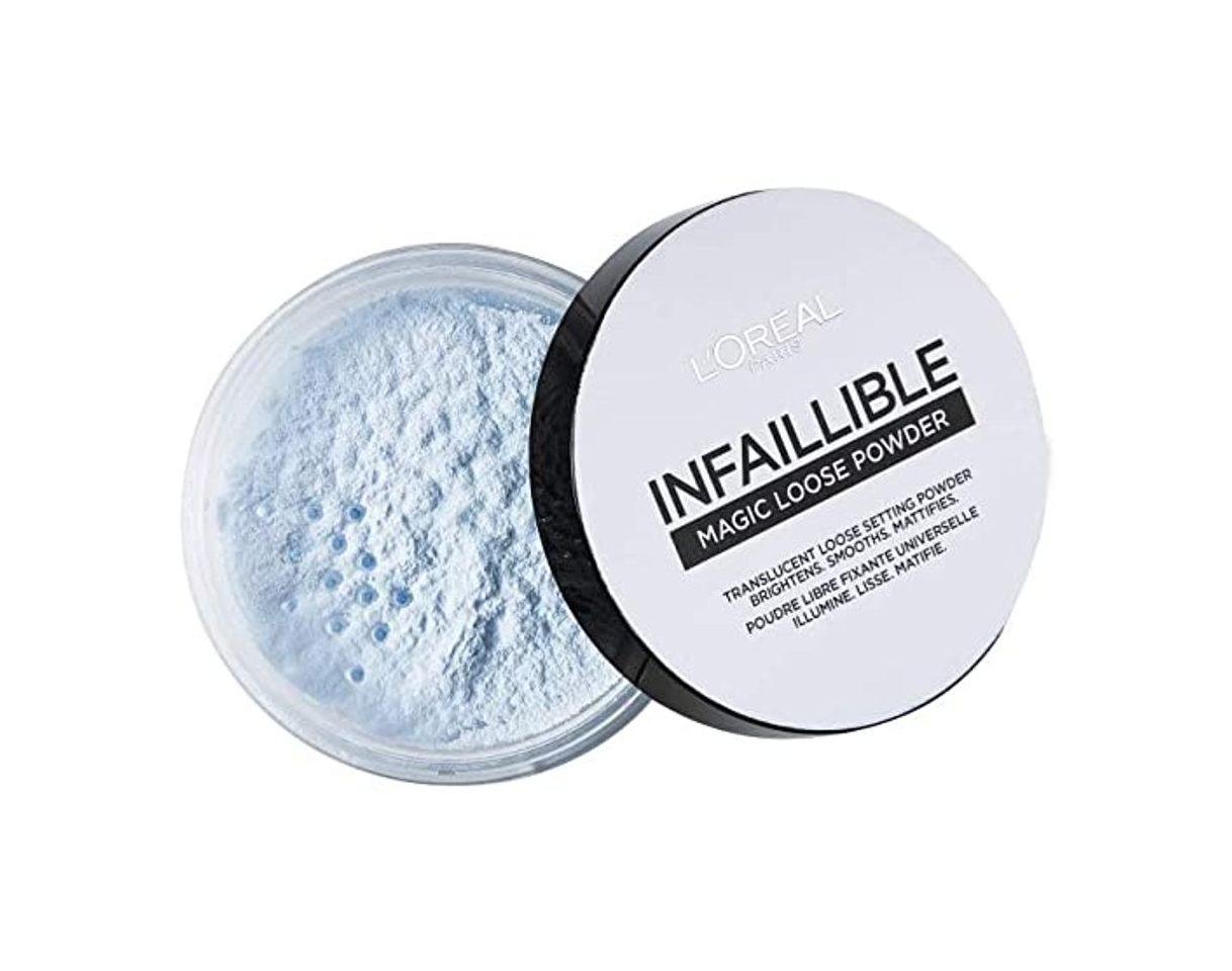 Beauty Polvo Matificante Infaillible Magic Loose Powder de L'Oreal Paris para Matificar y