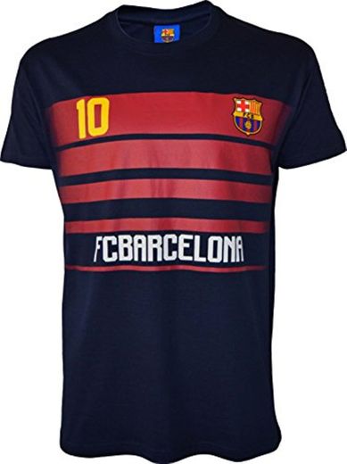 FC Barcelona - Camiseta oficial de Lionel Messi - Manga corta para