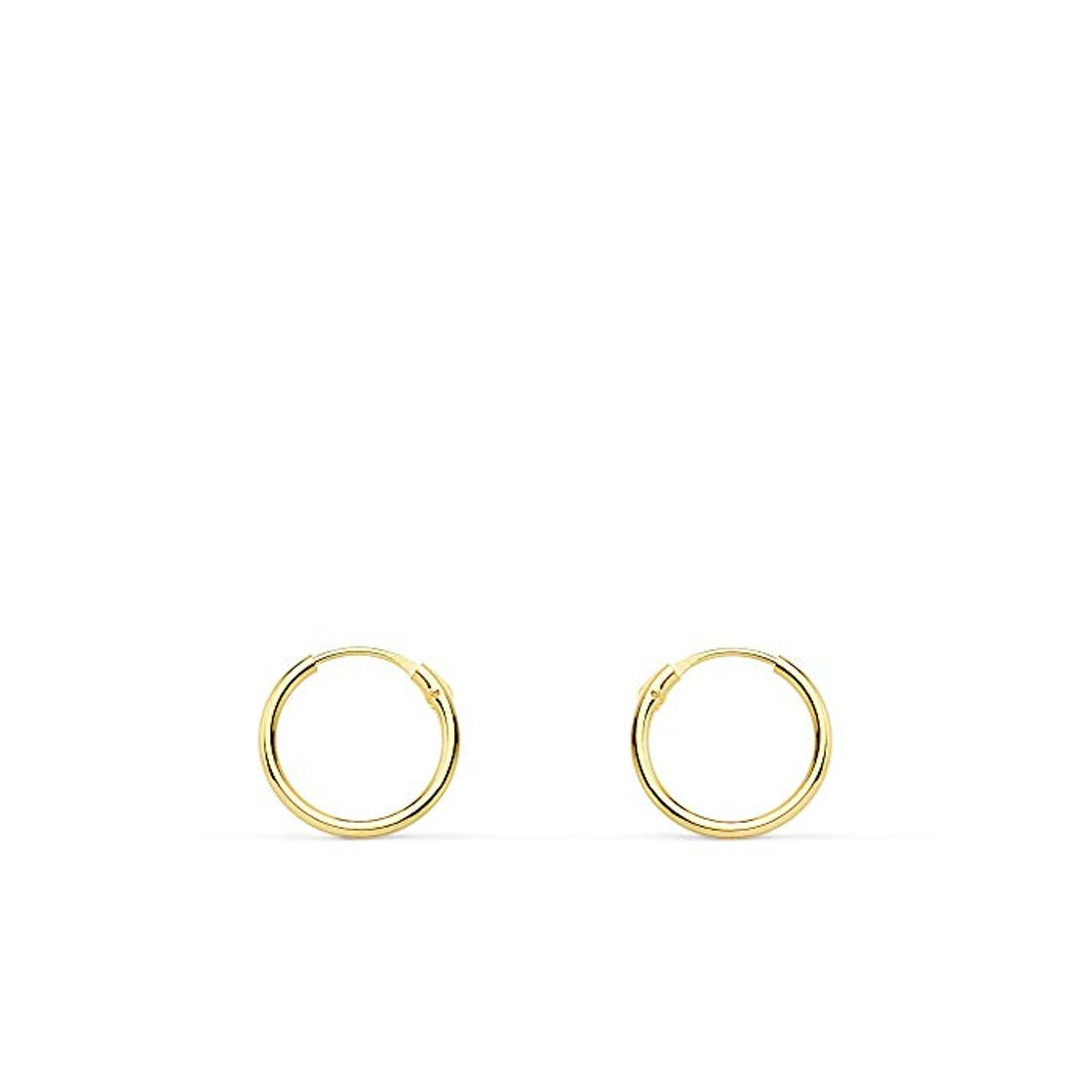 Producto Pendientes Oro 18K Aros 10mm